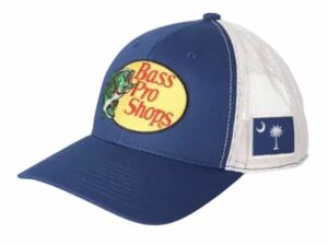 キャップ バスプロショップス bass pro shops cap hat 新品 フラッグ フィッシング 日本未発売 釣り 州旗 South Carolinaサウスカロライナ