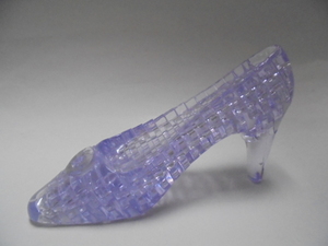 ジグソークリスタルパズル　ガラスの靴　ビバリー