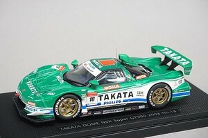 EBBRO エブロ 1/43 Honda ホンダ タカタ ドーム NSX スーパー GT500 2008 #18 44048