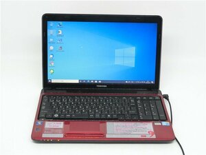 中古/15.6型/ノートPC/Win10/新品SSD256/4GB/COREi5-M480/TOSHIBA　T350/56BR　無線WIFI/HDMI/テンキー office搭載　送料無料