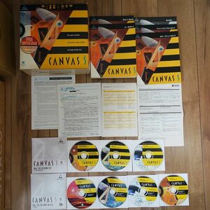 Deneba Canvas 5 Mac 英語版＋日本語版
