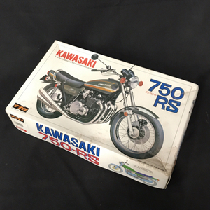 未組立 ナガノ 1/8 カワサキ 750RS バイク プラモデル 説明書 外箱付き KAWASAKI オートバイシリーズ QR044-232