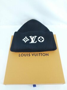 中古 LOUIS VUITTON ルイヴィトン ビーニー LV ヘッドライン ニットキャップ 刺繍 ロゴ M77872 平野紫耀着用モデル メンズ レディース