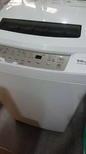 Maxzen　全自動洗濯機　2021年製（使用６ヵ月）　バスポンプ付き　JW90WP01ＷＨ　容量　9kg