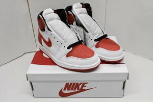 新品 未使用 保管品 正規品 NIKE ナイキ Air Jordan 1 High OG エアジョーダン１ レトロ レッド ホワイト ブラック 23cm