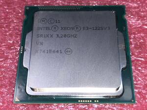#1134 Intel Xeon E3-1225 v3 SR14U/SR1KX等 (3.20GHz/ 8MB/ LGA1150) 保証付 #02