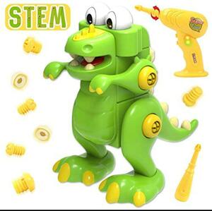【新品】GILOBABY 組み立て おもちゃ DIY恐竜のおもちゃセット