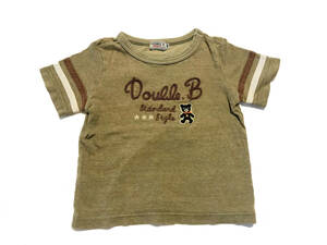 ■ mikiHOUSE DOUBLE B Ｔシャツ Kids(キッズ） 100 ■ 送料:定形外 140円