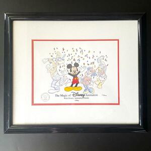【レア】限定版セル画★ディズニー★1998年「ミッキーマウスとの70周年」