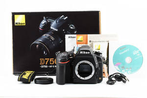 Nikon ニコン D750 ボディ デジタル一眼カメラ 元箱,付属品付き ジャンク