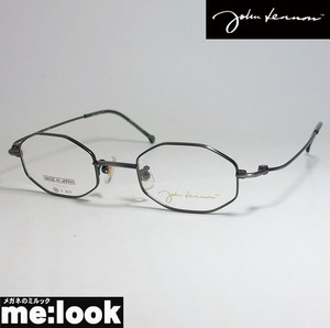 John Lennon　ジョンレノン 日本製 made in Japan クラシック 眼鏡 メガネ フレーム JL1104-4-46 度付可 アンティークグレー