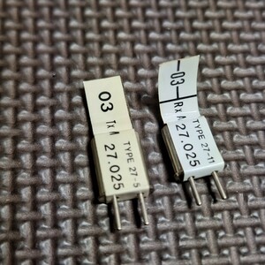  フタバ　AM 27Mhz TX・RX 3番 クリスタルセット、27Mhz フタバ、タミヤ系