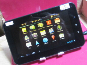 ジャンク　中華　android　b1　os:4　タブレット　 wifi 7型　黒　8-6364