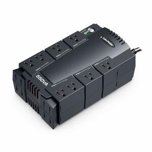 CyberPower 無停電電源装置 (常時商用給電/矩形波出力) 550VA/330W CP550JP　【ジャンク品】