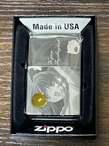 zippo CLANNAD AFTER STORY 藤林杏 クラナド アフターストーリー 2008年製 BLACK TITAN 両面デザイン 限定品 シリアルナンバー NO.014