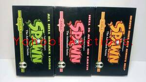 VHS VIDEO SPAWN The Animation Series /スポーン・ジ・アニメーション　VHS・ビデオテープ　計3巻　日本語字幕版　GAGA　※ジャンク(Junk)