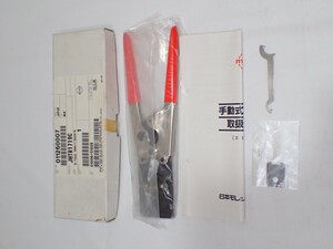 k4634 / 美品 MOLEX モレックス JHTR1719C 圧着用手動工具 INS.φ1.5-2.7/AWG.20-24, INS.φ2.1-3.0/AWG.18 説明書 箱付 現状品 動作OK