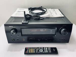 【動作品】デノンAVサラウンドアンプ★DENON AVC-1610 AV Surround Sound Amplifier Dolby DTS AAC HDMI w/Remote Working Condition EX+