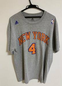 NBA 　バスケット　NY・二ックス　　チャンシー・ビラップス選手 Tシャツ　 adidas