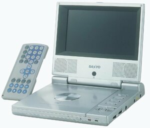 【中古】 SANYO ポータブルDVDプレーヤー ムービッシュ DVD-HP58