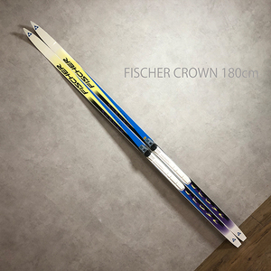 FISCHER フィッシャー CROWN クラウン 180cm クロスカントリー スキー ビンディング セット ウロコあり ウィンター スポーツ 札幌