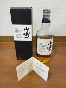 空き瓶　SUNTORY 山崎 ミズナラ 2011箱付 