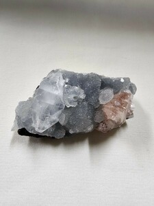 S-061 天然石 原石 アポフィライト 共生 8×3.8×3.5cm 117.7g