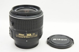 【適格請求書発行】美品 Nikon ニコン AF-S DX NIKKOR 18-55mm F3.5-5.6G VR II APS-C ズームレンズ【アルプスカメラ】240310k