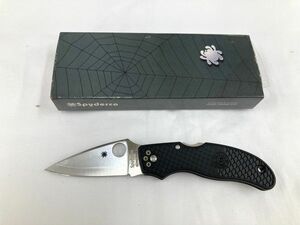 16【F25】◆中古◆ スパイダルコ SPYDERCO フォールディングナイフ CALYPSO 【 ナイフ アウトドア レジャー キャンプ ハンティング 】