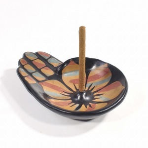 ルナスンダラ (Luna Sundara) Incense Holder[Modelo Mano]インセンスホルダー/パロサントお香サンプル3本付き[PEACH]