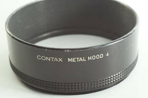 影BG【並品 送料無料】86mm CONTAX METAL HOOD 4 コンタックス フード リング