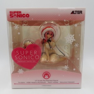 開封品 すーぱーそに子 水着サンタVer. 「NITRO SUPER SONIC」 1/7 PVC製塗装済完成品 フィギュア 美品