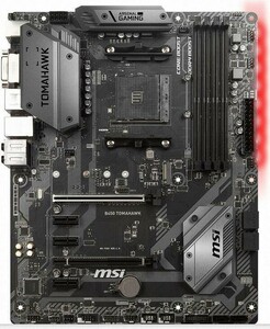MSI ARSENAL GAMING B450 TOMAHAWK AM4 AMD B450 SATA 6Gb/s USB 3.1 HDMI ATX AMD Motherboard