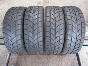 ｉ－１４１９８　１５０／５６５Ｒ１４　ダンロップ　ＳＰスポーツ　Ｄ９３Ｊ　レインタイヤ　２０２２年製　６分山　４本　公道使用不可