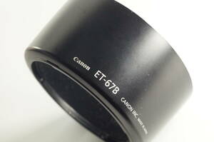 plnyeA002[並品]CANON ET-67B EF-S60mm F2.8マクロ USM 用 キャノン キヤノン レンズフード