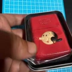 zippo ビンテージ　ポパイ　オリーブ　革巻き　オイルライター