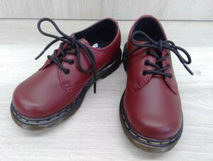 Dr.Martens ドクターマーチン キッズ靴 約15cm ワインレッド