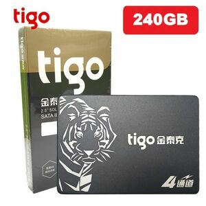 ■新品!!国内対応&90日保証■ 【2019最新型】 tigo SSD 240GB SATA3/6.0Gbps 2.5インチ 3D 高速 NAND TLC 内蔵型 S320 PC ノートPC DE008