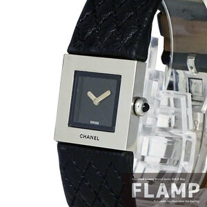 CHANEL シャネル マトラッセ ウォッチ クォーツ レディース レザー 電池交換済み 稼働品 腕時計【中古】