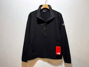 新品 正規品 USA限定 The North Face ザ ノースフェイス US-XL 袖ロゴ ストレッチ ソフトシェルジャケット WINDWALL 防風