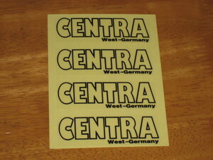CENTRA　ホイールキャップ用 ステッカー4枚セット