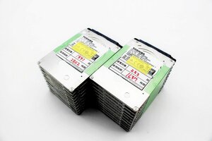 【JUNK】 1円スタート 東芝 HDD 500GB 7mm 20本セット 10TB分 2.5インチ データ消去・動作確認済【tkj-02463】