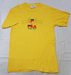 L【90’s/FILA・Tシャツ】90年代 フィラ ヴィンテージ イタリア製 ヒップホップ オールドスクール 古着