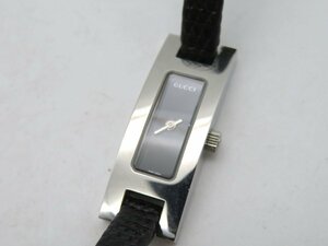 1円◆稼働◆ グッチ 3900L ブラック クオーツ レディース 腕時計 N13010