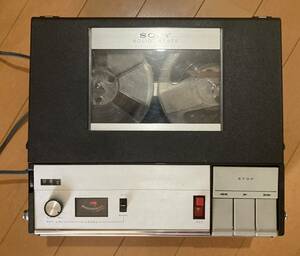 【昭和レトロ】SONY テープレコーダー TC-800A ソニー アンティーク オーディオ マイク 音楽 インテリア レア