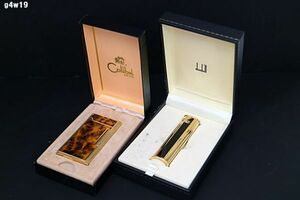 G4w19 ライター Dunhill ホイール回らず Colibri 火花○ 60サイズ