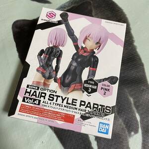 【未開封新品】 30 MINUTES SISTERS 30MS オプションヘアスタイルパーツ Vol.4 ミディアムヘア3[ピンク2] MINUTES SISTERS FACE PARTS HAIR