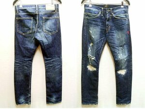 ◇即決[S]WTAPS BLUES 17SS BLUES VERY SKINNY TRASH 赤耳 171WVDT-PTM04 スキニー デニム スリム パンツ■4026