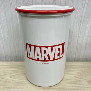 【K4800】 未使用 MARVEL マーベル ホーロー風キャニスター 750ml ML11 50977 前畑 maebata 長期保管 自宅保管