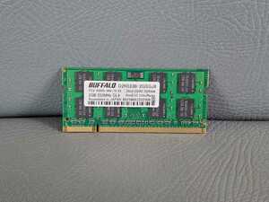 メモリ管① バッファロー/BUFFALO PC2-4200S-444-10-E2 2Rx8 DDR2 2GB 533MHz CL4　メモリ